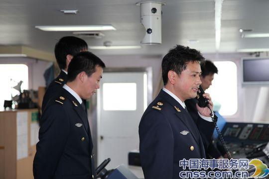 组图：海巡31船赴台湾海峡进行联合巡航