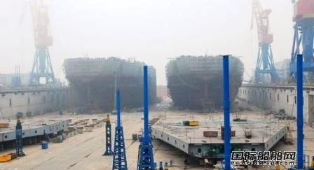 北船重工修造船新泊位对外启用