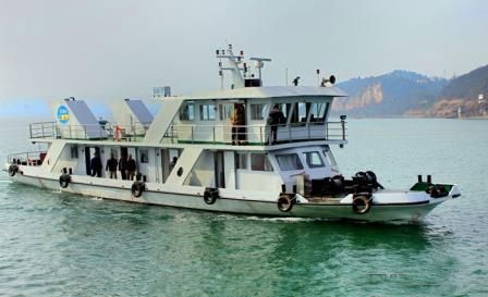 长江船舶设计院交付四艘新型航标船