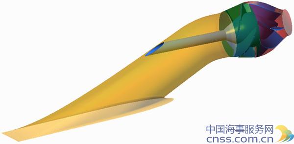 海军工程大学自主研发的船舶喷水推进器成功试航