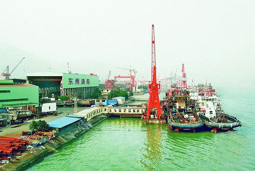东南造船厂跻身海工船生产之列（图）