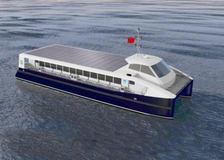BMT为中国设计电池全电动渡船（图）