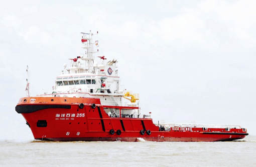 黄埔造船交付国内最大功率环保工作船（图）