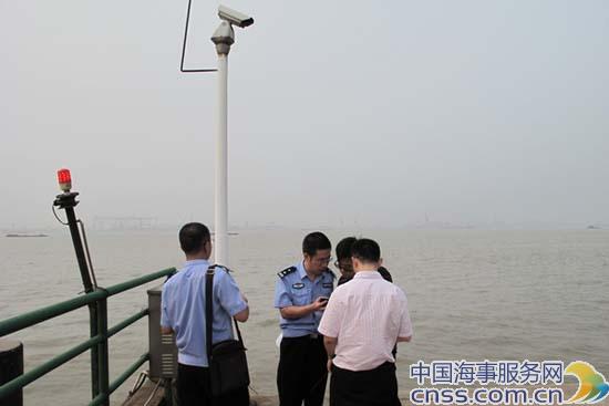 张家港通信处协力做好长航公安防控体系建设