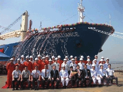 江门南洋船舶JNS605船顺利交付（图）