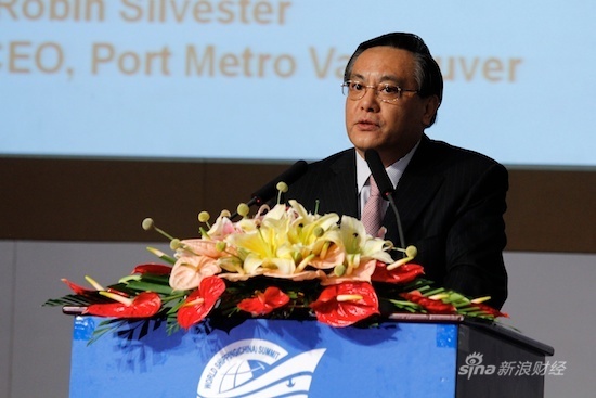 海运年会：主持人－中国船级社理事长总裁李科浚先生