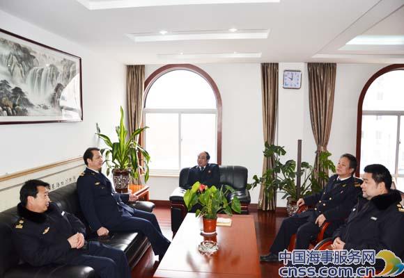 芜湖海船安检站主动走访船检 加强沟通协调（图）