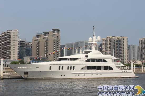 厦门迎来最大豪华外籍游艇（图）