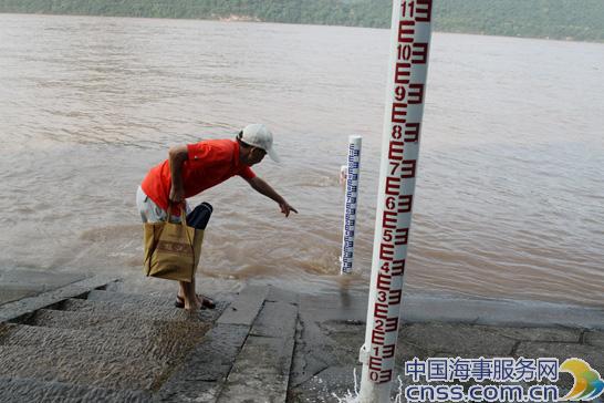 三峡水库下泄最大流量 近坝宜昌江段超过设防水位