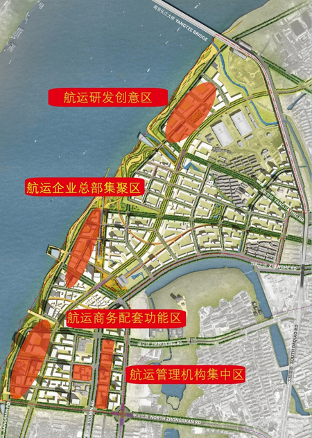 南京长江国际航运中心将开建 成为下关新地标