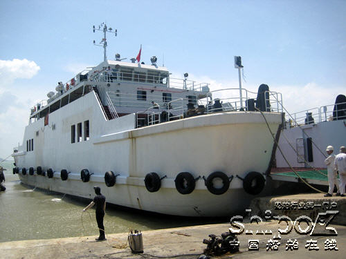 长江船舶设计院设计的沿海客滚船交付