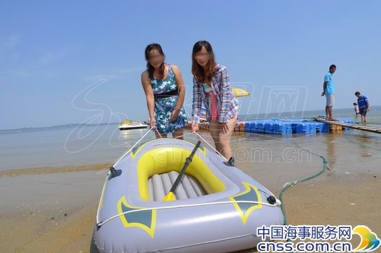 两姐妹玩皮划艇漂到崆峒岛 多部门联手营救