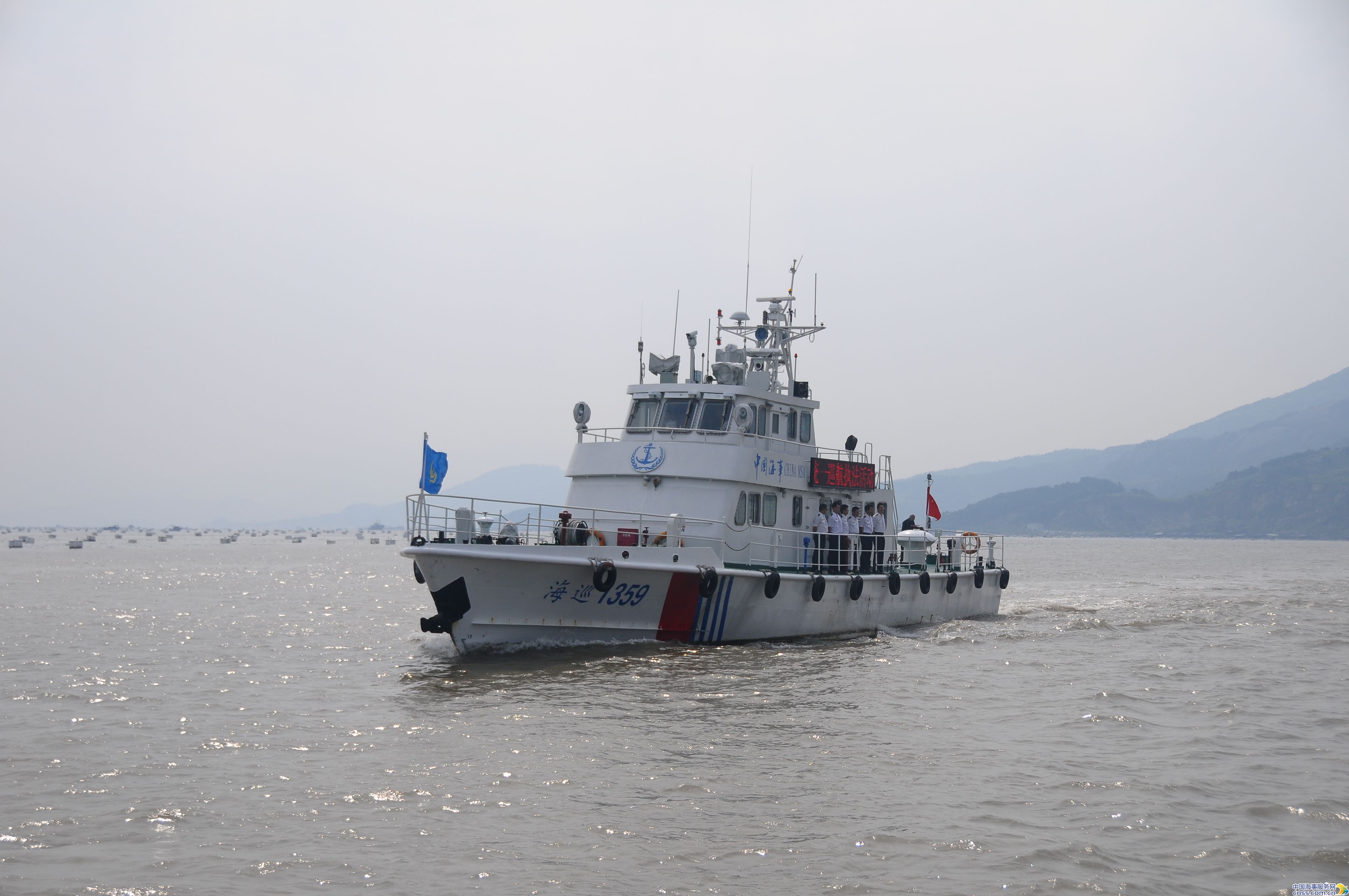 宁德海事局开展防止商渔船碰撞检查活动