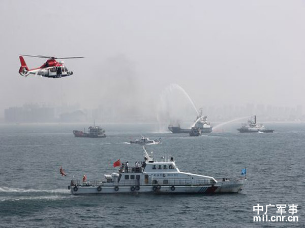 北海海上搜救演习举行 检验应急处突能力