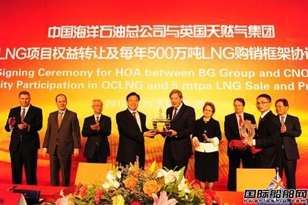 中海油将在国内再订造两艘LNG船