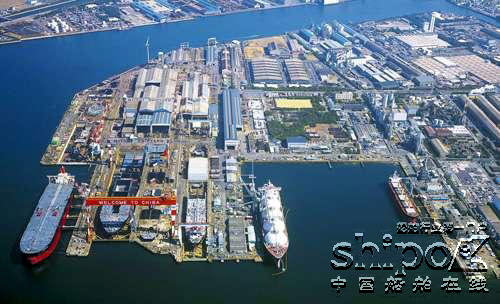 日本三井造船收益下降58%