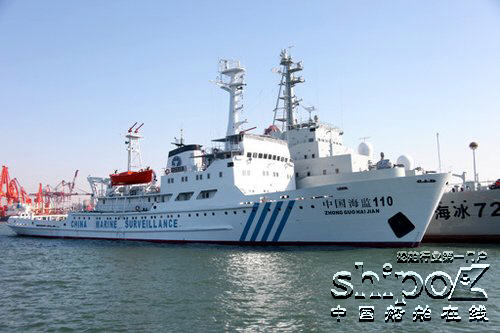 中国海监再添一艘3000吨级执法船