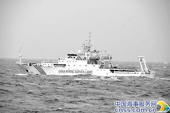 日称两艘中国海监船在钓鱼岛毗连区驱赶日本船