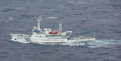 日称中国最新锐3000吨海监船巡航钓鱼岛(图)