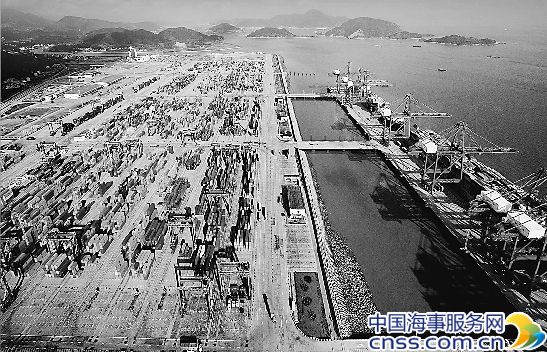 2015年浙江港口吞吐量将达10亿吨 跻身国际强港行列
