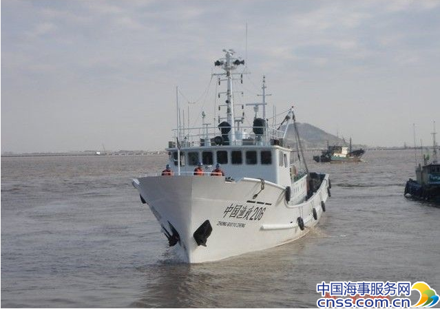 中国最大5800吨级渔政船入列 将赴东海护渔维权