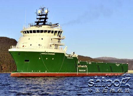 挪威Havyard船厂交付一艘平台供应船