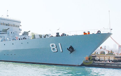 中国海军舰艇开始全面采用新式舷号涂装方案