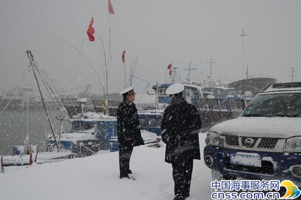 暴风雪减弱 烟台辖区船舶航班将恢复正常