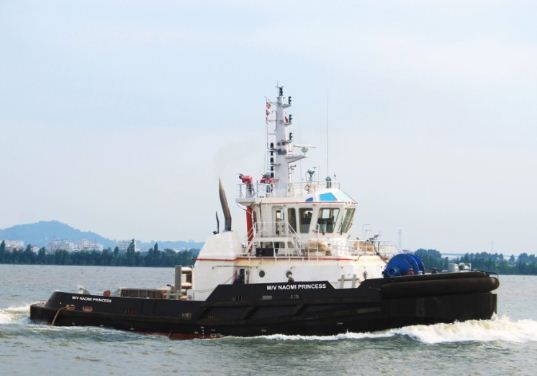 Yuexin Delivers ASD Tug NAOMI PRINCESS to Nigerian Owner