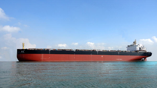 黄埔造船65000吨散货船首制船交付