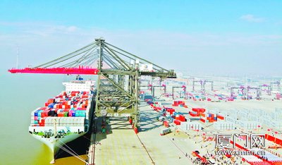 Haicang Ocean Gate Terminal Opened a New East Ocean International Route
