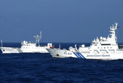 中国海监船昨日巡航钓鱼岛 持续14小时