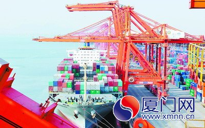 厦门港再传捷报 集装箱吞吐量同比增长12.7%