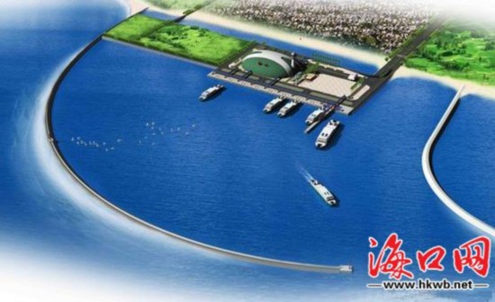海口港新海港区码头明年投产