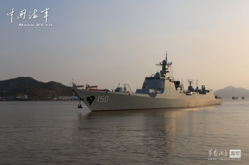 俄媒称中国6艘052C即将建造完毕 将配巡航导弹