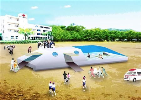 日本船企开发新型“避难浮船”