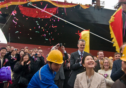 China: Naming Ceremonies for First Two S31 Class Ships