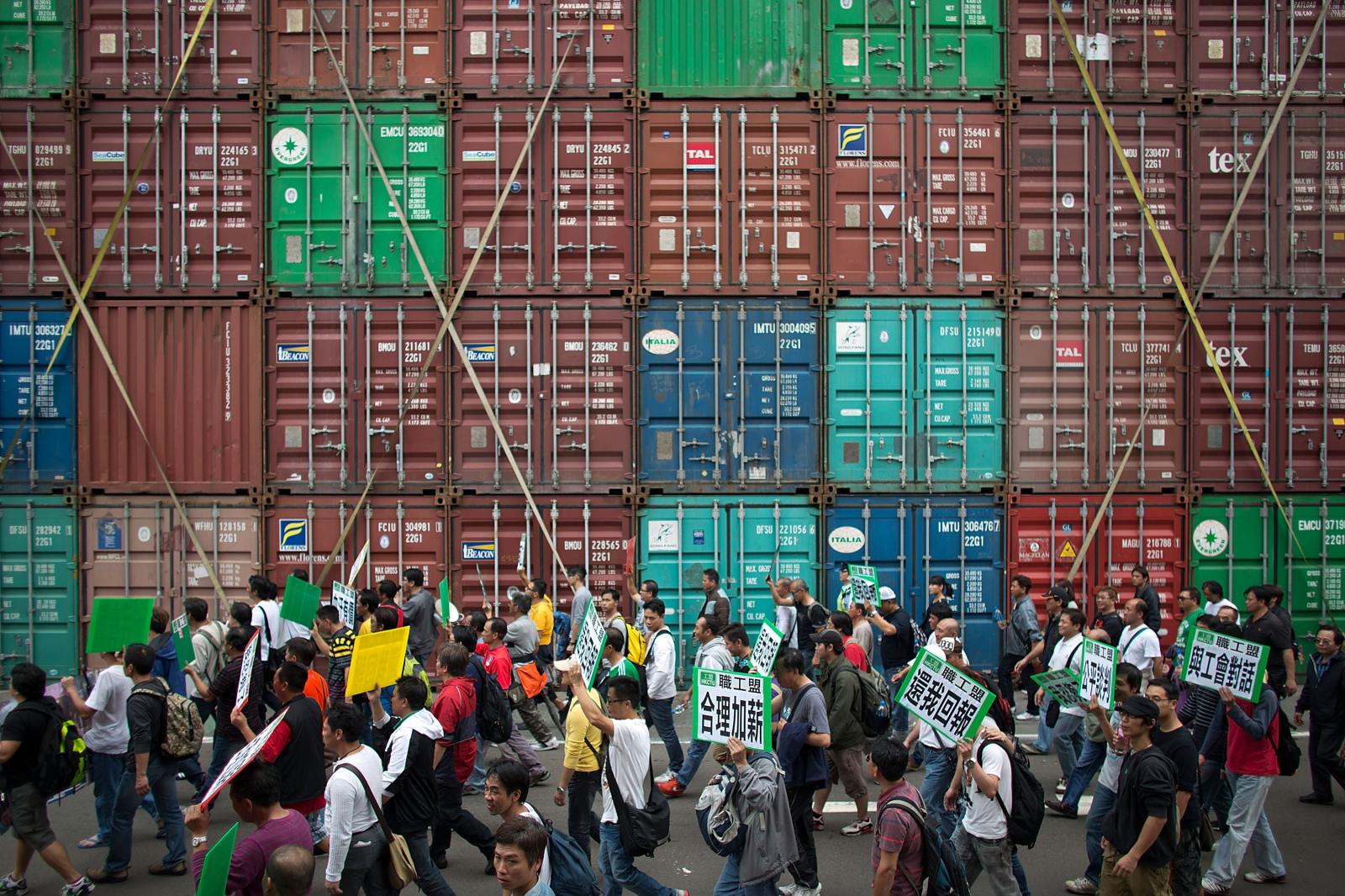 Truck drivers urged to join HK strike protest