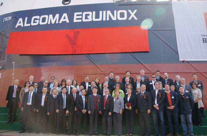 Algoma Names Its First Gearless Bulk Carrier in China