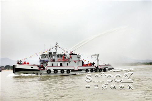 福州首艘救助船“新淮安”号首航