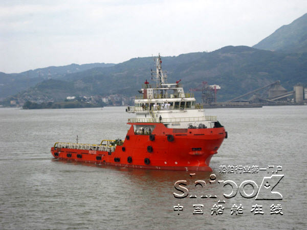 东南造船厂75米-6号船试航