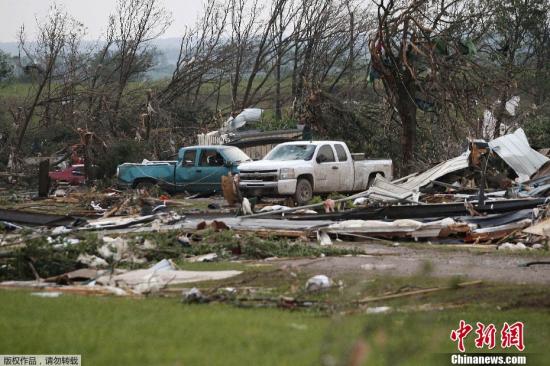 龙卷风重创美国俄克拉何马州 死亡人数升至91人
