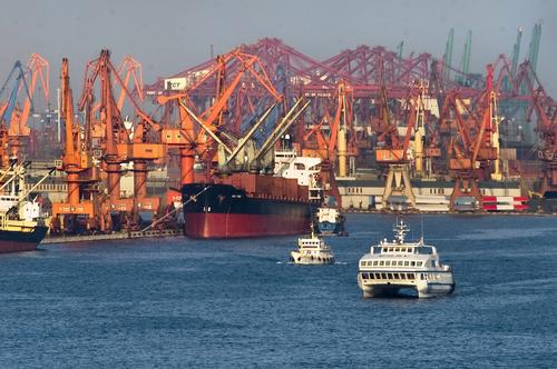 天津港努力建设绿色低碳港口