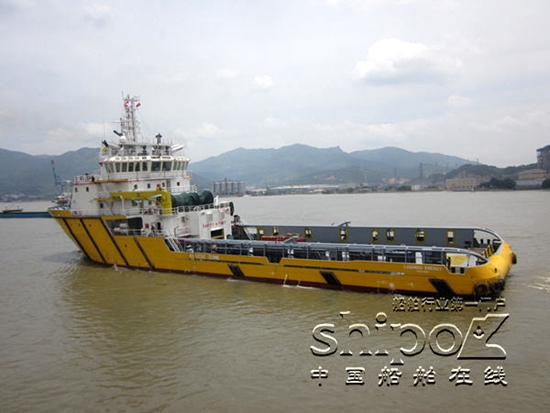 东南造船厂78米-SK205顺利交船