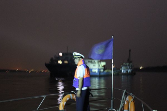 蕲春海事有效开展夜航 确保辖区安全