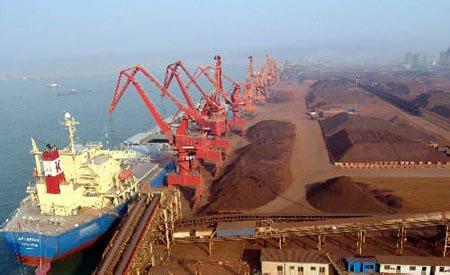 中国铁矿石海运量上涨
