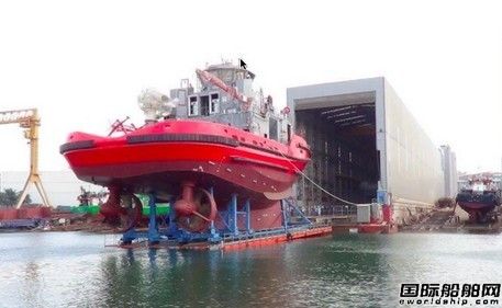 Sanmar下水世界首艘LNG动力拖船