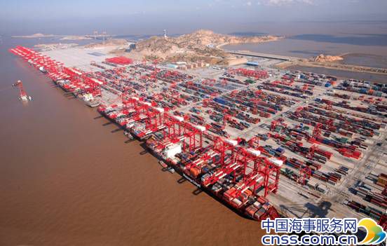 上海港口货物和集装箱吞吐量大涨