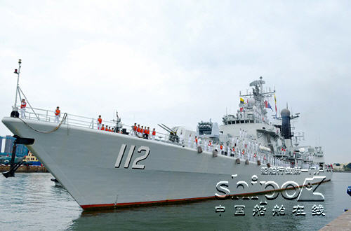 中国海军第十四批护航编队凯旋
