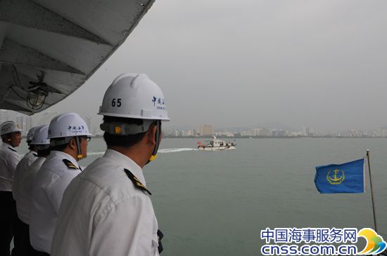 八所海事与三亚海事开展海域联合巡航